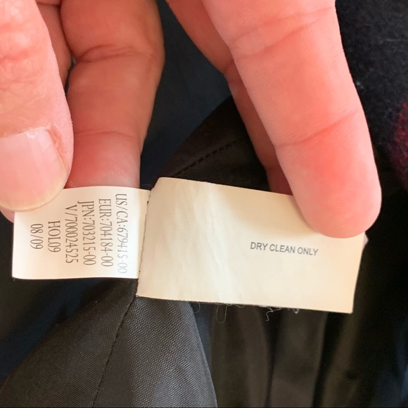 GAP Factory Buffalo Check Plaid short coat jacket Size Small - Picture 4 of 4